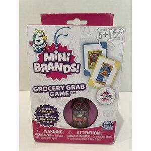 NEW SpinMaster Mini Brands! Grocery Grab Game Hershey's Syrup w/ cards & tokens